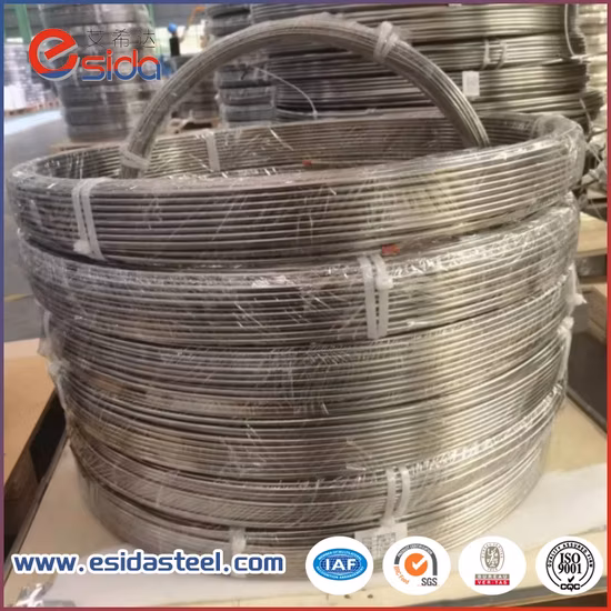 ASTM/AISI/JIS/DIN/GB Espelho/Liga de Aço Polido China Tubo Duplex 2205 Bobina de Aço/Tubo Tratamento de Superfície