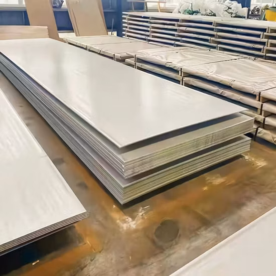Laminados a quente/frio ASTM Ss 304 304L 316 316L 310S 430/espelho/galvanizado/carbono/suave/preto/revestido de cor/cobre/placa de aço com 11 anos fabricante