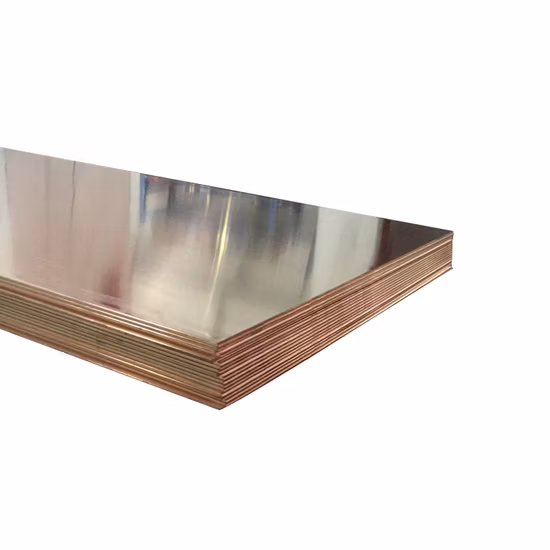 Folha de cobre / placa de cobre ASTM C10100 C11000